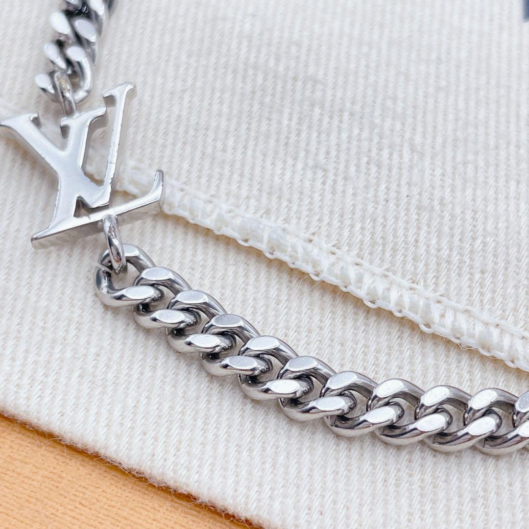 LOUIS VUITTON ブレスレット　インスティンクト　モノグラム　ブラック