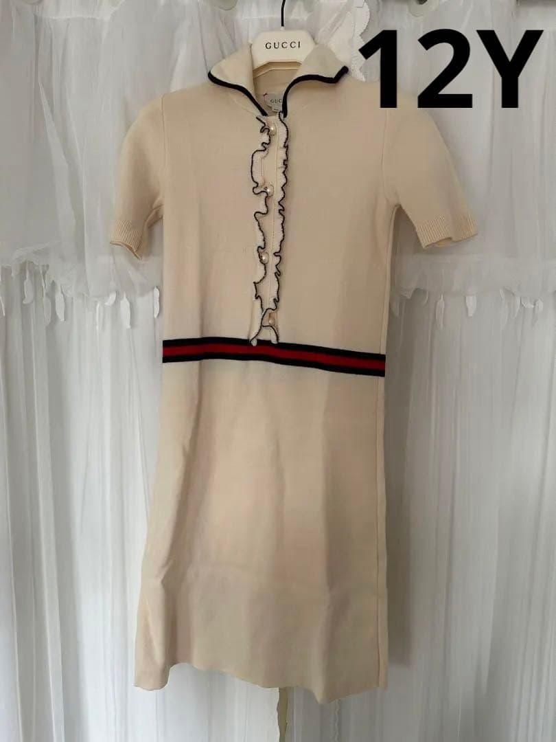 GUCCI グッチチルドレン ニットワンピース 12Y