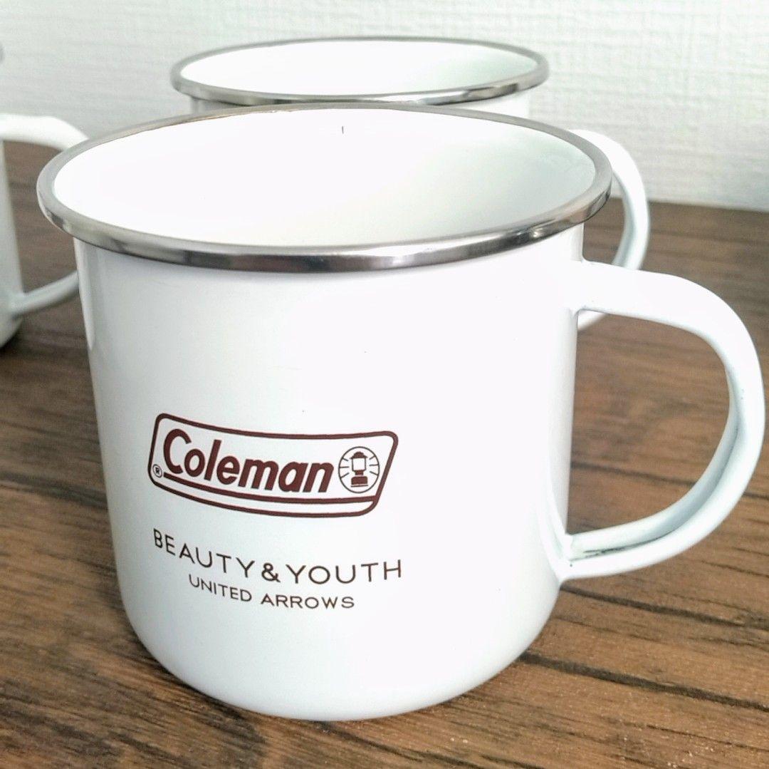 Coleman UNITED ARROWS 別注 エナメルディッシュ＆カトラリー