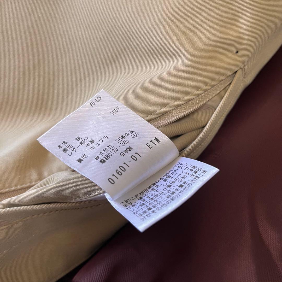 ＜100年コート＞スタンダードモデル ダブルトレンチコート　ベルト　ライナー