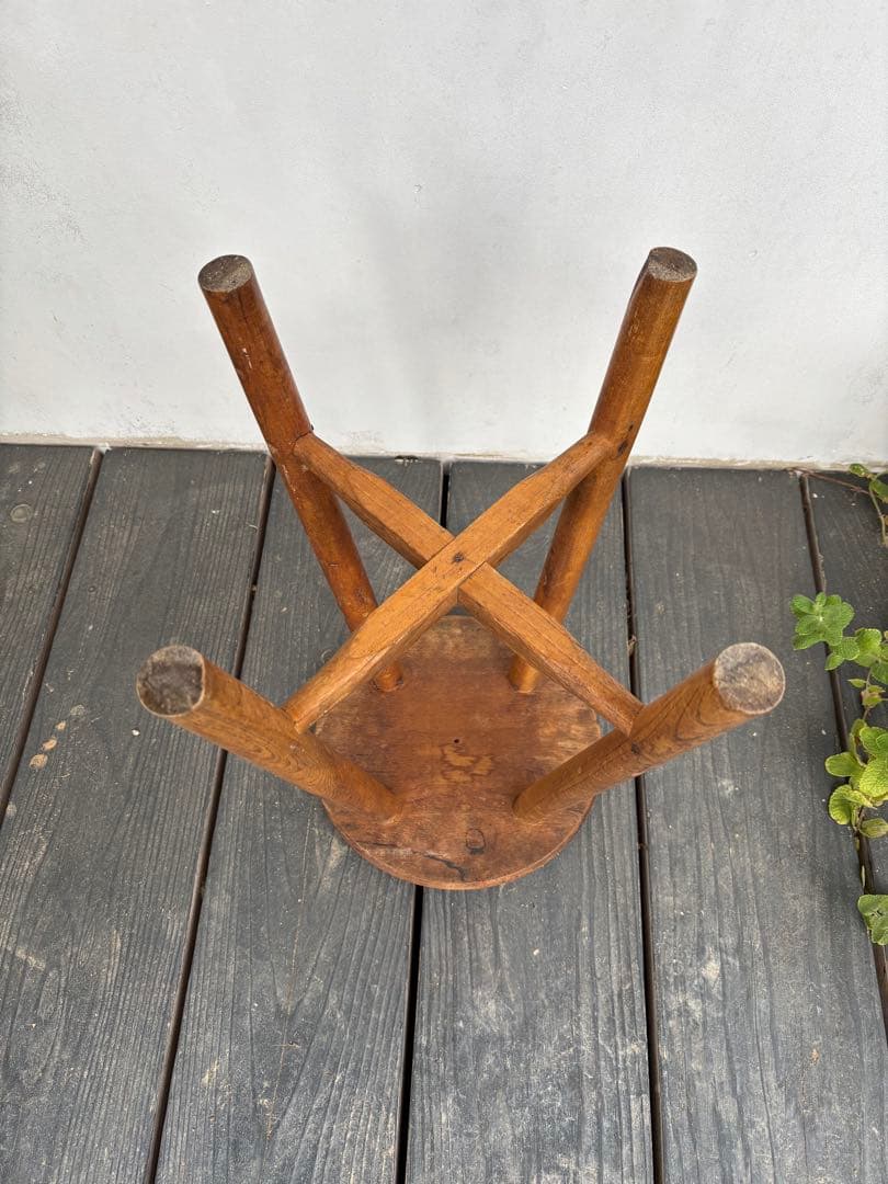Vintage stool ビンテージ　スツール　検　椅子　アンティーク　レトロ