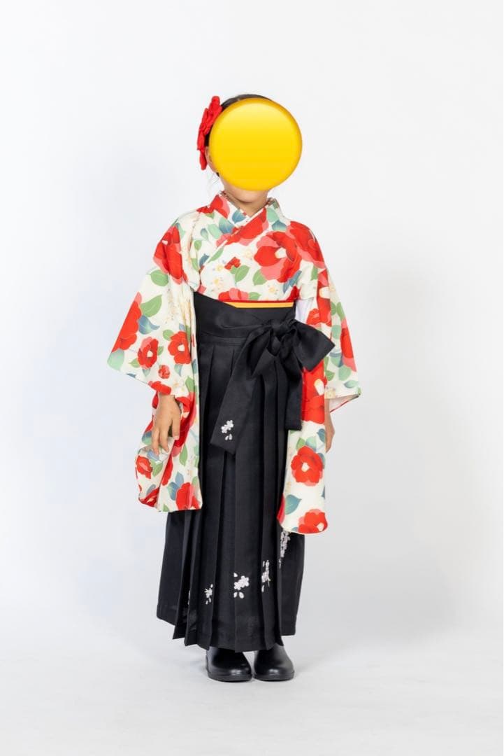 キャサリンコテージ　袴セットsize110 ＋肌襦袢＋レインブーツ、髪飾り