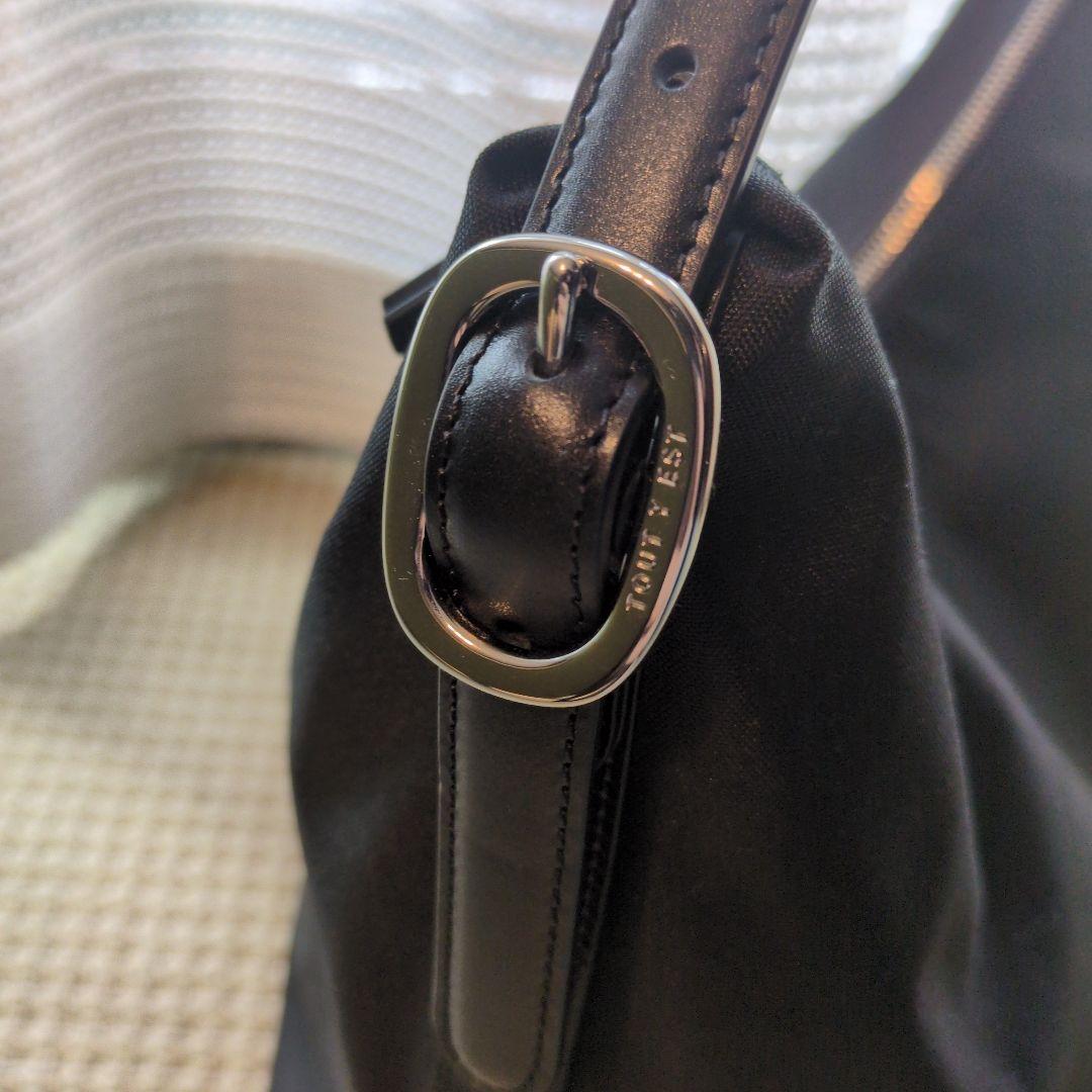 TOUT Y EST　カノ トワルバッグ　ブラック