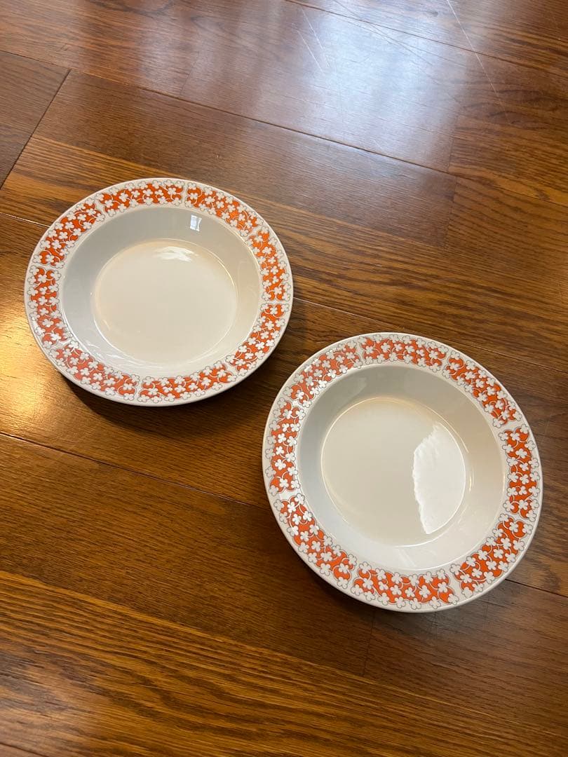 アラビア | 【2点セット】ピチカート pizzicatoスープ皿　オレンジ