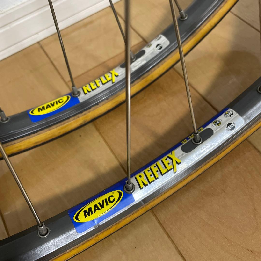 （値下げ）MAVIC REFLEX チューブラーホイールセット