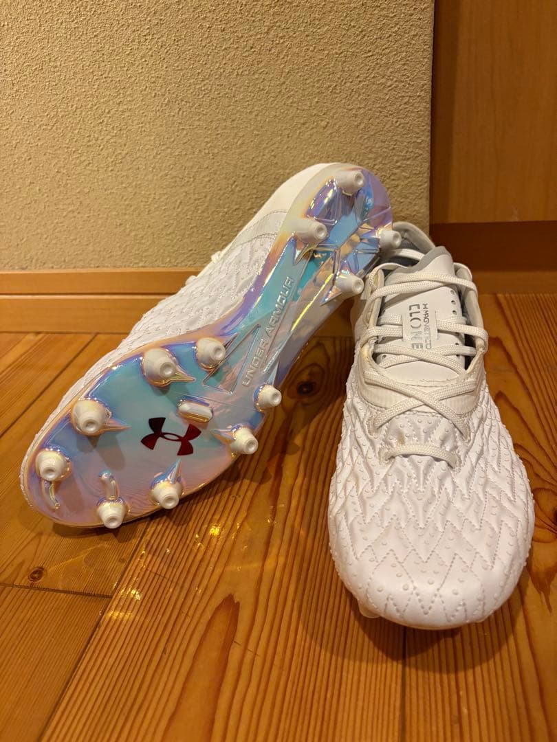 【S】新品未使用Under Armour サッカースパイク 27.5