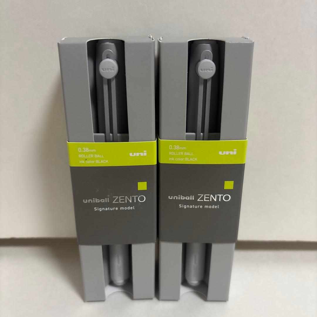筆記具 uniball ZENTO Signature model 0.38mm