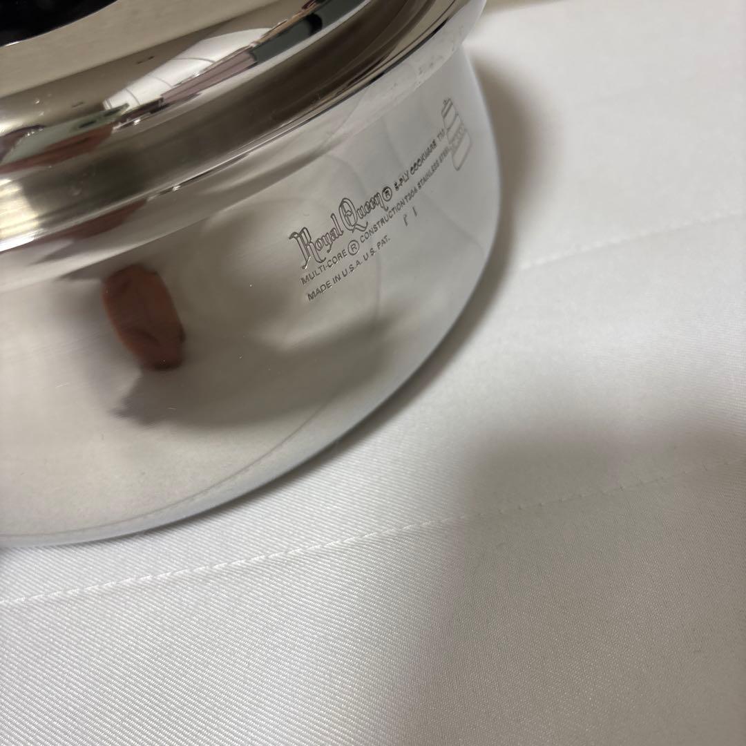 ロイヤルクィーン2コート蓋付き（美品）と小フライパン　２個