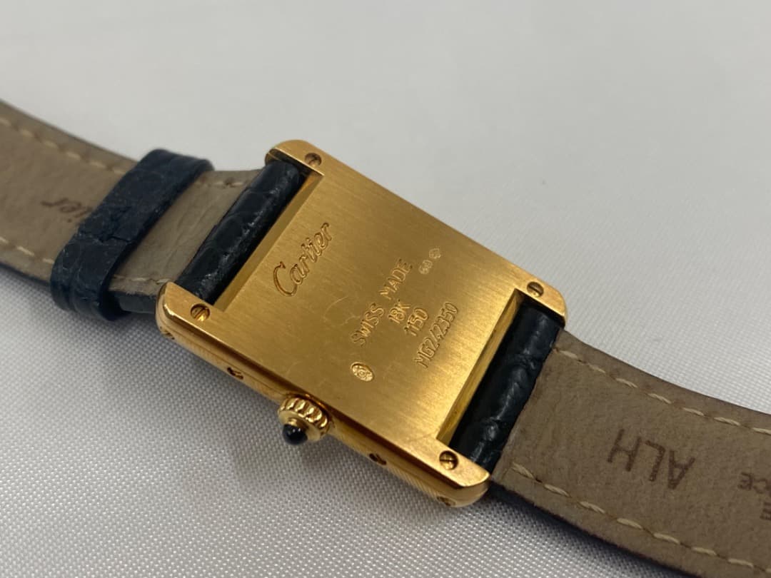 5日まで限定値下げ カルティエ タンク ルイ カルティエ MM YG 手巻き