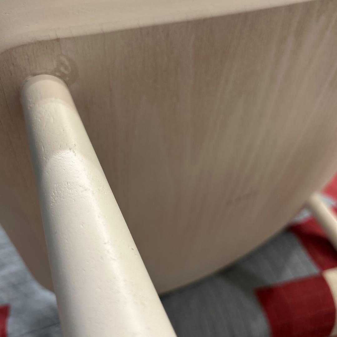 FDBモブラー デンマークデザイン J52G ロッキングチェア ホワイト ⓶