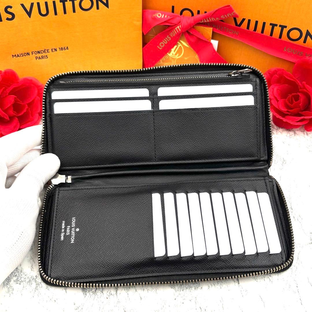 【極美品】 ルイヴィトン モノグラム エクリプス ヴェルティカル 長財布