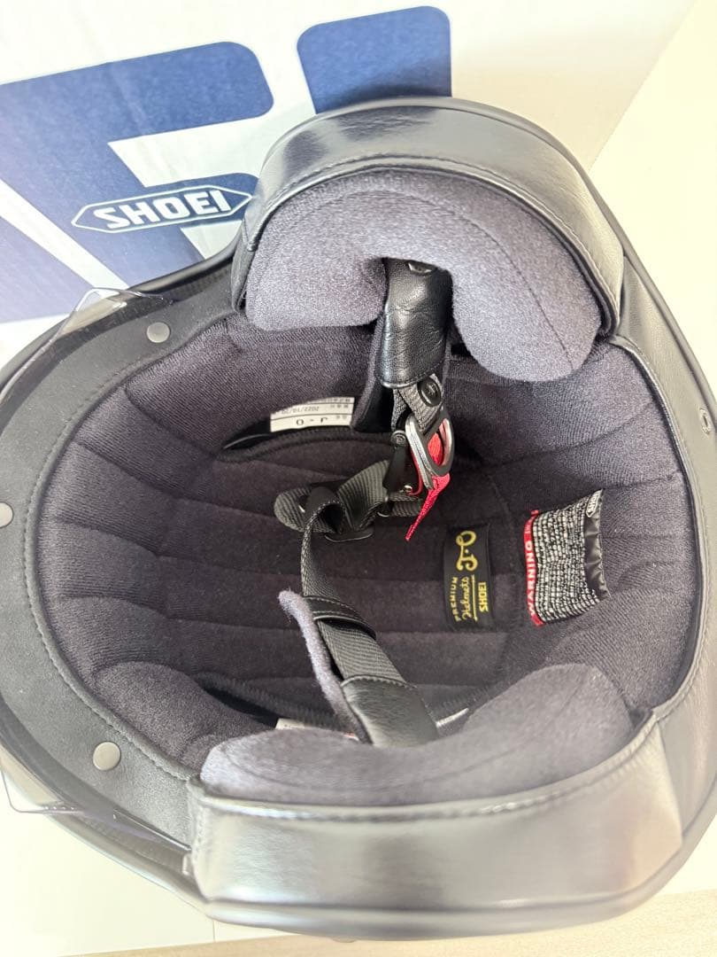 SHOEI J•O キャブレター マットブラック／オレンジ Sサイズ