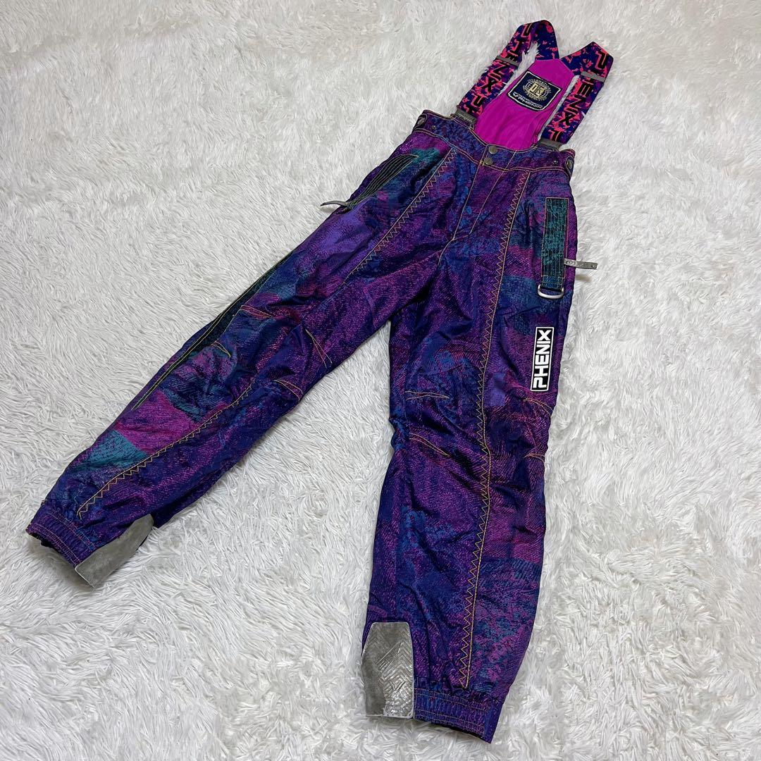 美品 平成レトロ 90's フェニックス スノーウェア上下 スキー スノボ