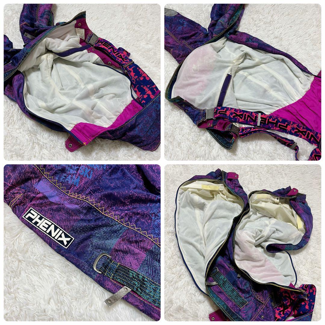 美品 平成レトロ 90's フェニックス スノーウェア上下 スキー スノボ