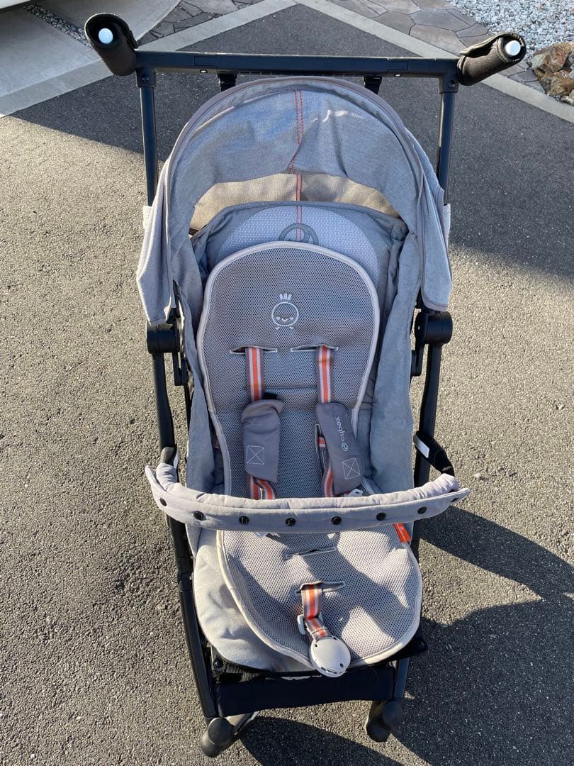 サイベックス　リベル　2022 ベビーカー　バンパーバーつき　グレー　日除けつき