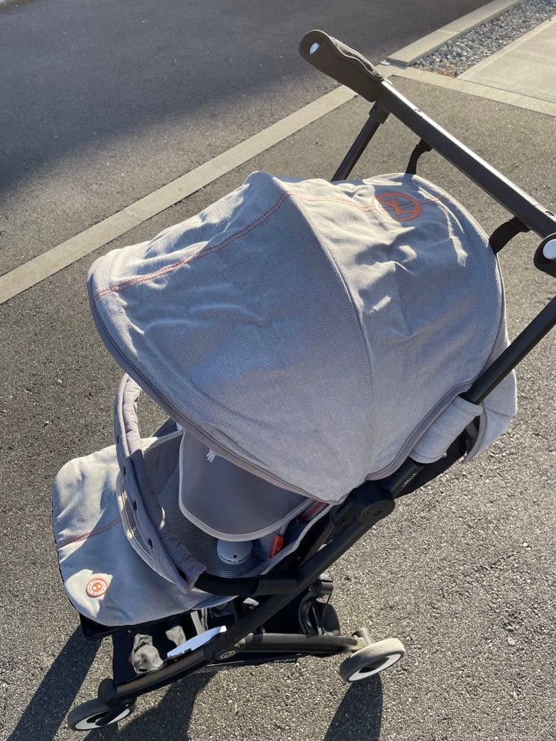 サイベックス　リベル　2022 ベビーカー　バンパーバーつき　グレー　日除けつき