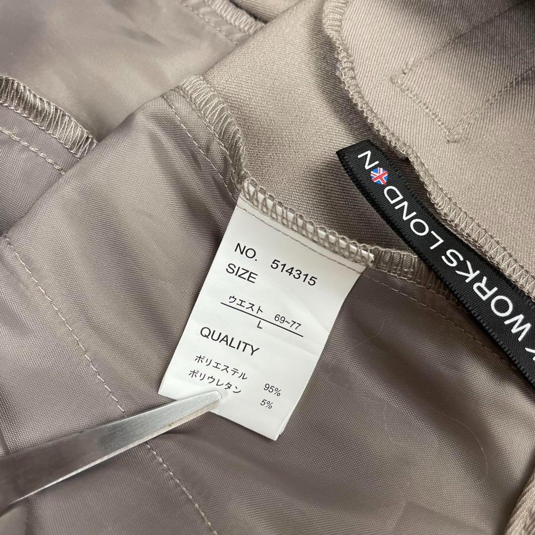 超極美品✨エイチケーワークスロンドン✨XL✨ノーカラーセットアップ✨セレモニー茶