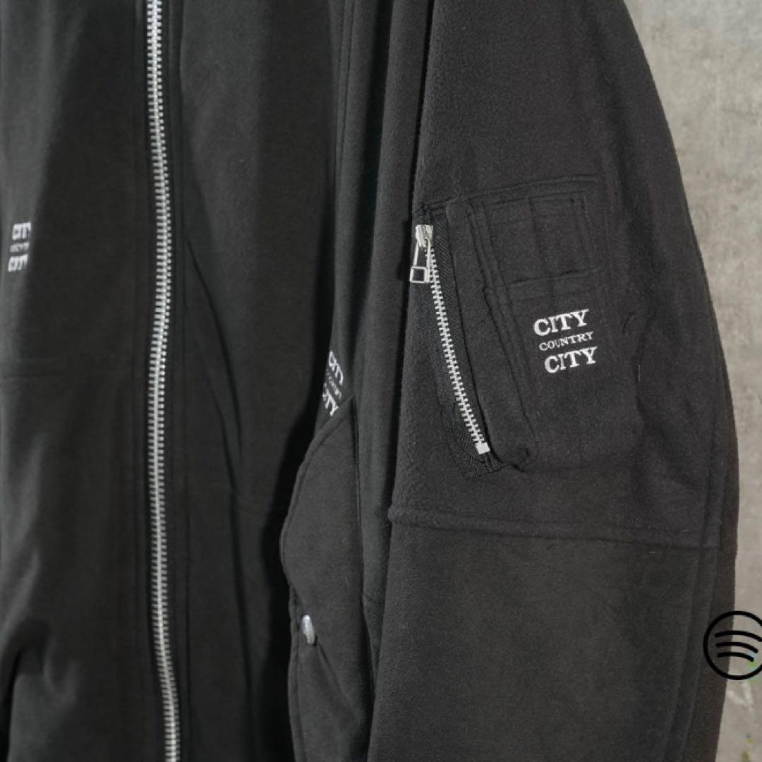 CITY COUNTRY CITY×OLD PARK FLEECE MA-1 L