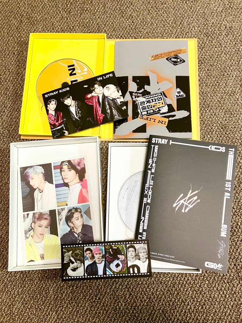 値下げ中！Stray Kids 開封済みアルバム まとめ売り セット