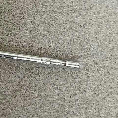 pt900 サファイア　ピアス