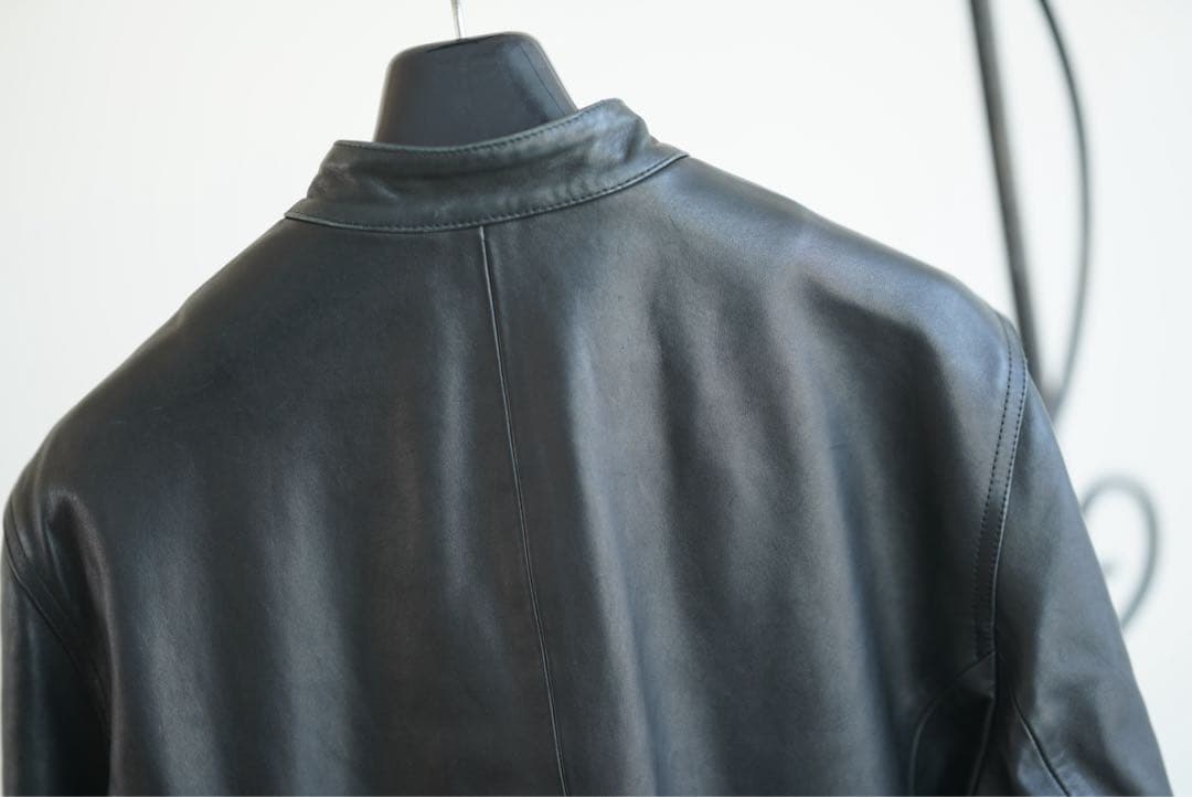 タ*カ様 EMMETI JURI ユリ 羊革 ラム レザー シングルライダースジ