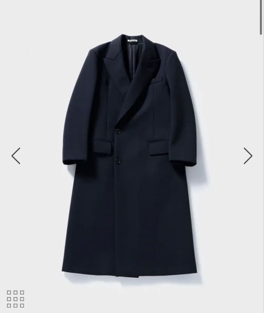 M*n様 未使用12万AURALEE オーラリー 25SS ウールチェスターコー