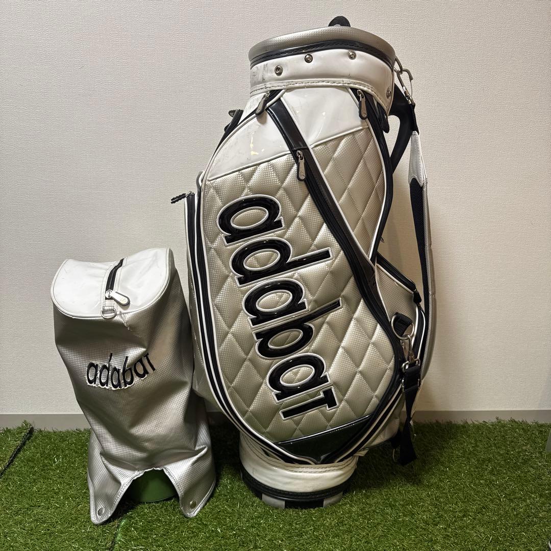 adabat アダバット キャディバッグ 9型 3点式