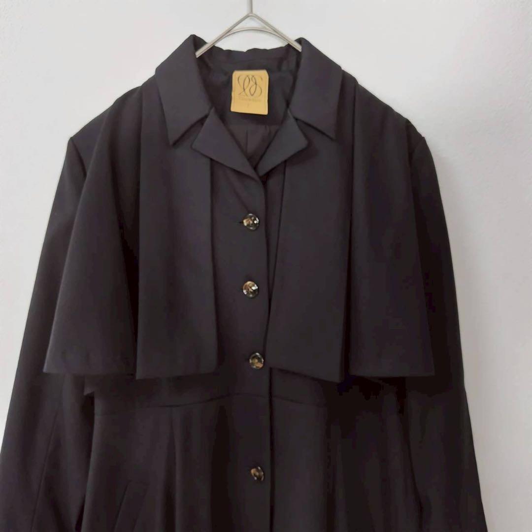 美品 tnewties 賞金100万円 ロングコート ワンピース L インバネ