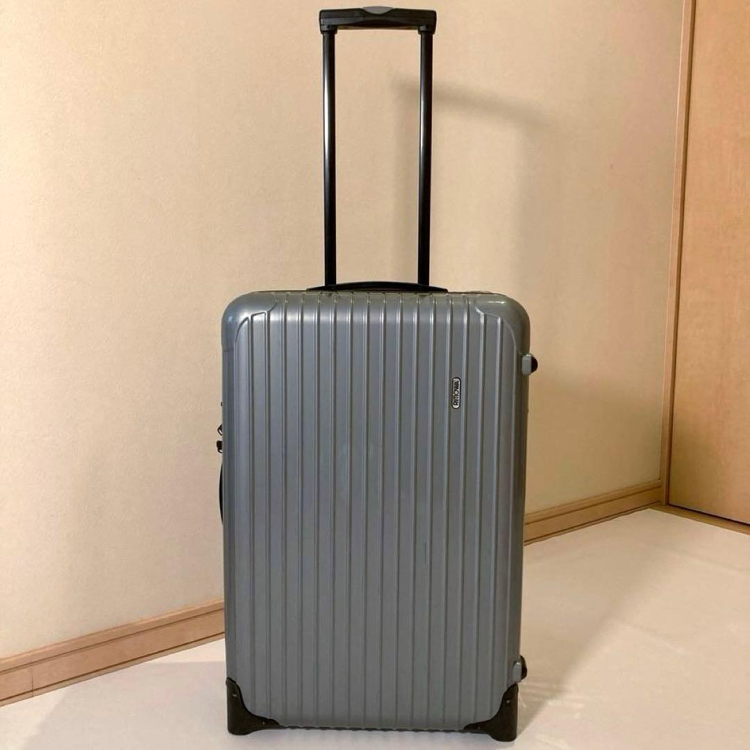 【ジェラ】RIMOWA　サルサ キャリーケース 2輪 63L シルバー