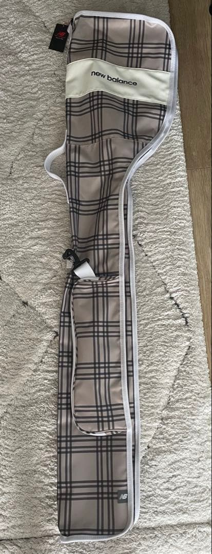 new balance クラブケース　チェック柄