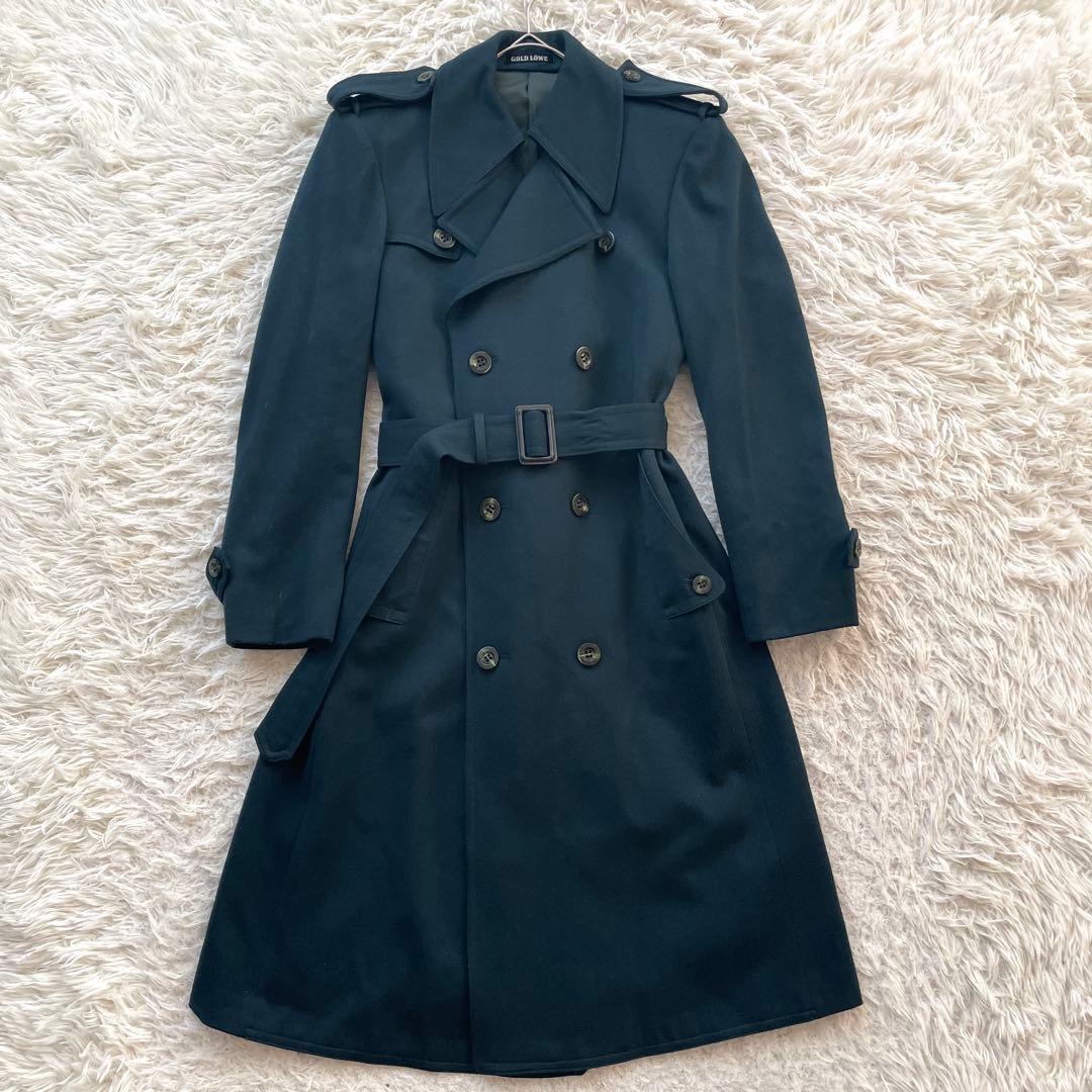 Gold Lowe ヴィンテージ　ダブル　トレンチ　コート　ロング