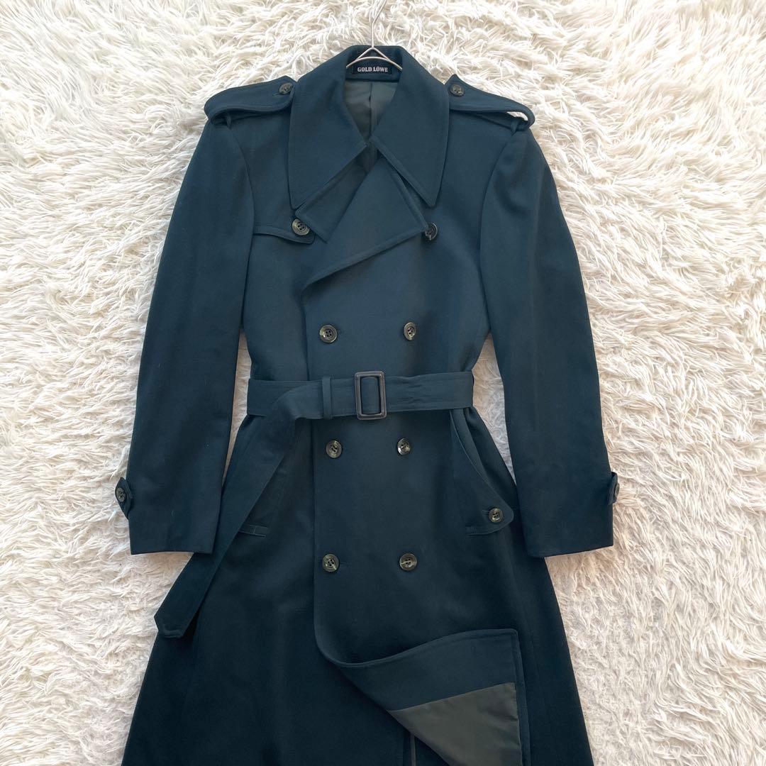 Gold Lowe ヴィンテージ　ダブル　トレンチ　コート　ロング