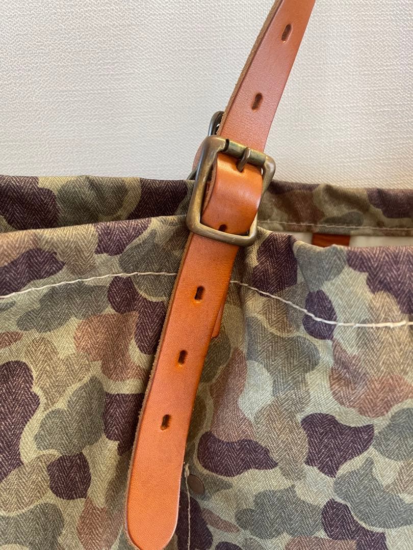 SLOW スロウ　コンブナイロントートバッグ　迷彩　コンディション良好
