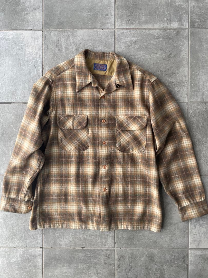 あ*あ様 70s PENDLETON wool board shirt