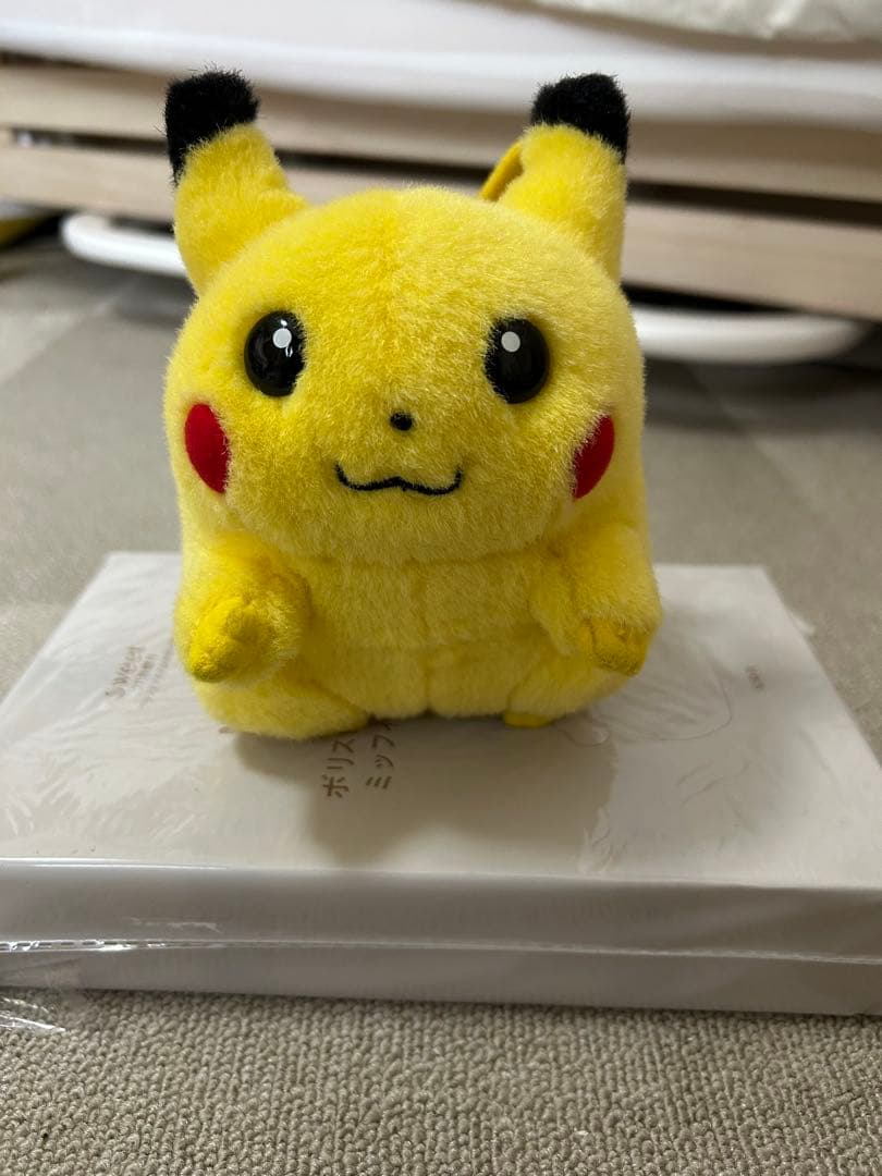 TOMY ピカチュウぬいぐるみ　ポケモン　初代　平成レトロ