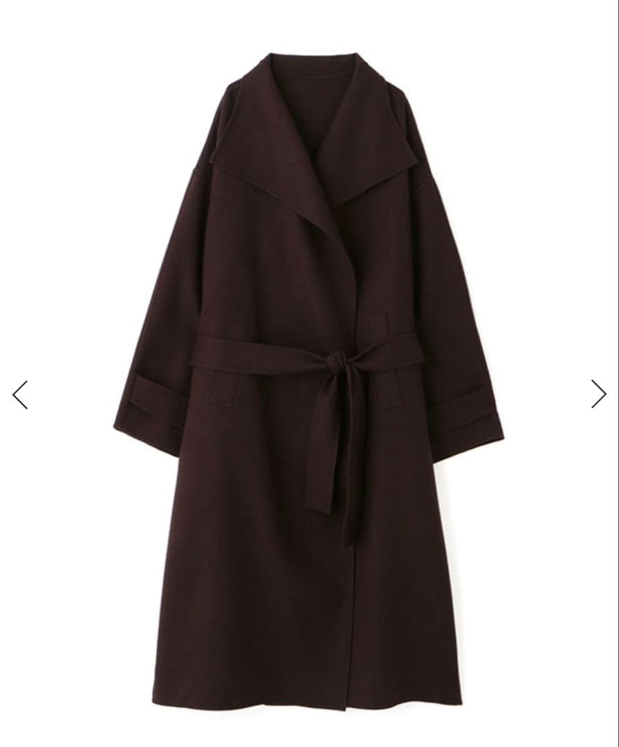 【新品】SANTE by ETRE TOKYO ウーステッドクロークリバーコート