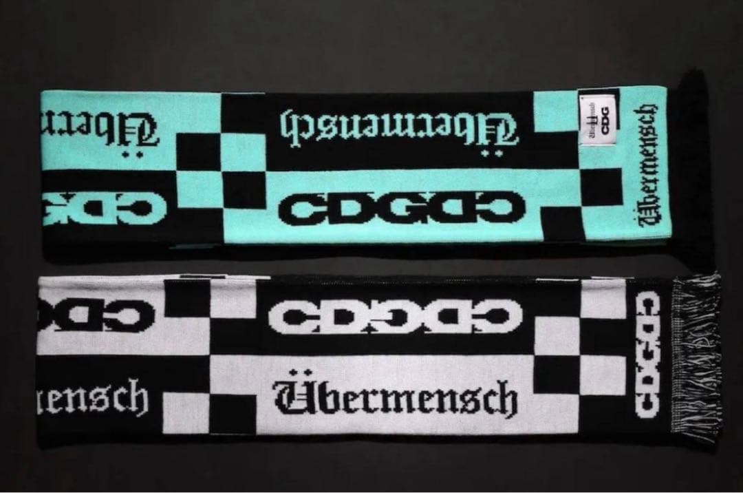 CDG G-DRAGON CHECKERED STOLE セット