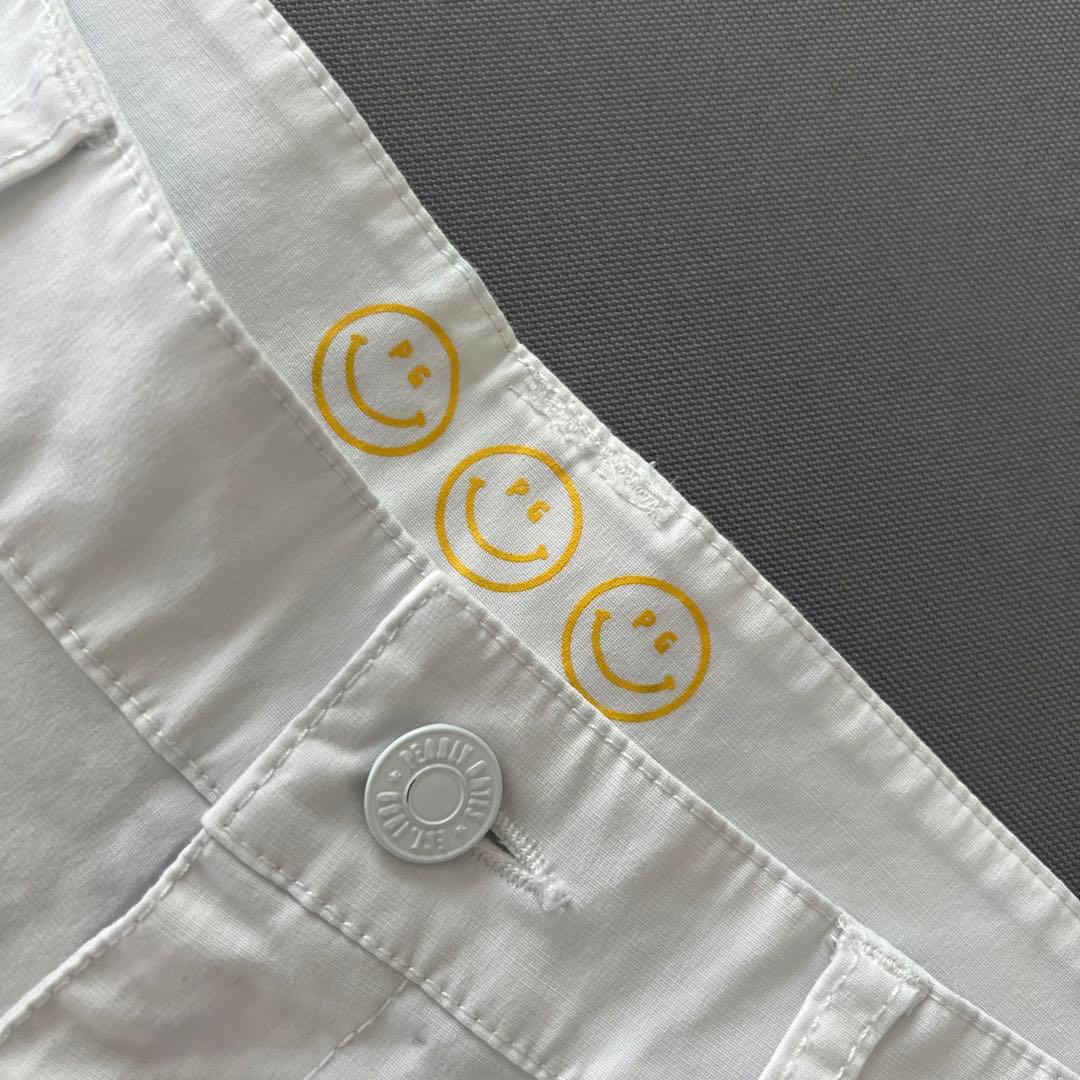 パーリーゲイツ　セットアップ　メンズ　ゴルフ　モックネック　ボーダー　パンツ　M