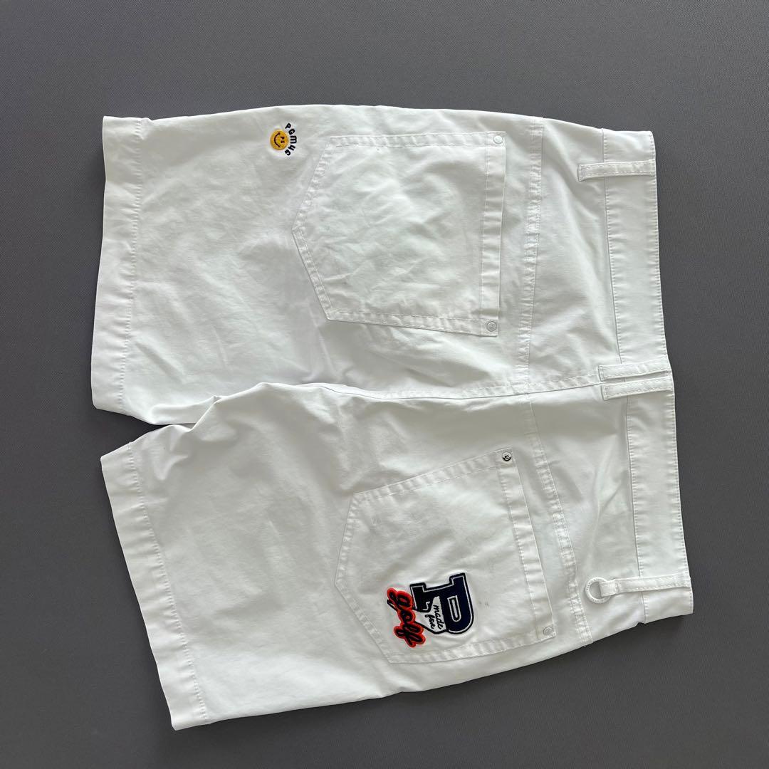 パーリーゲイツ　セットアップ　メンズ　ゴルフ　モックネック　ボーダー　パンツ　M