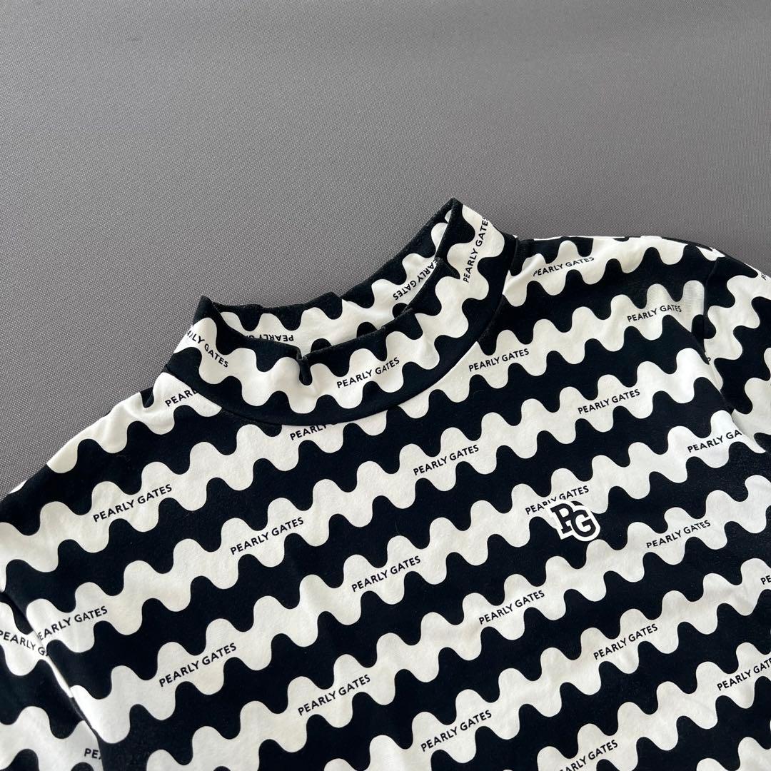 パーリーゲイツ　セットアップ　メンズ　ゴルフ　モックネック　ボーダー　パンツ　M