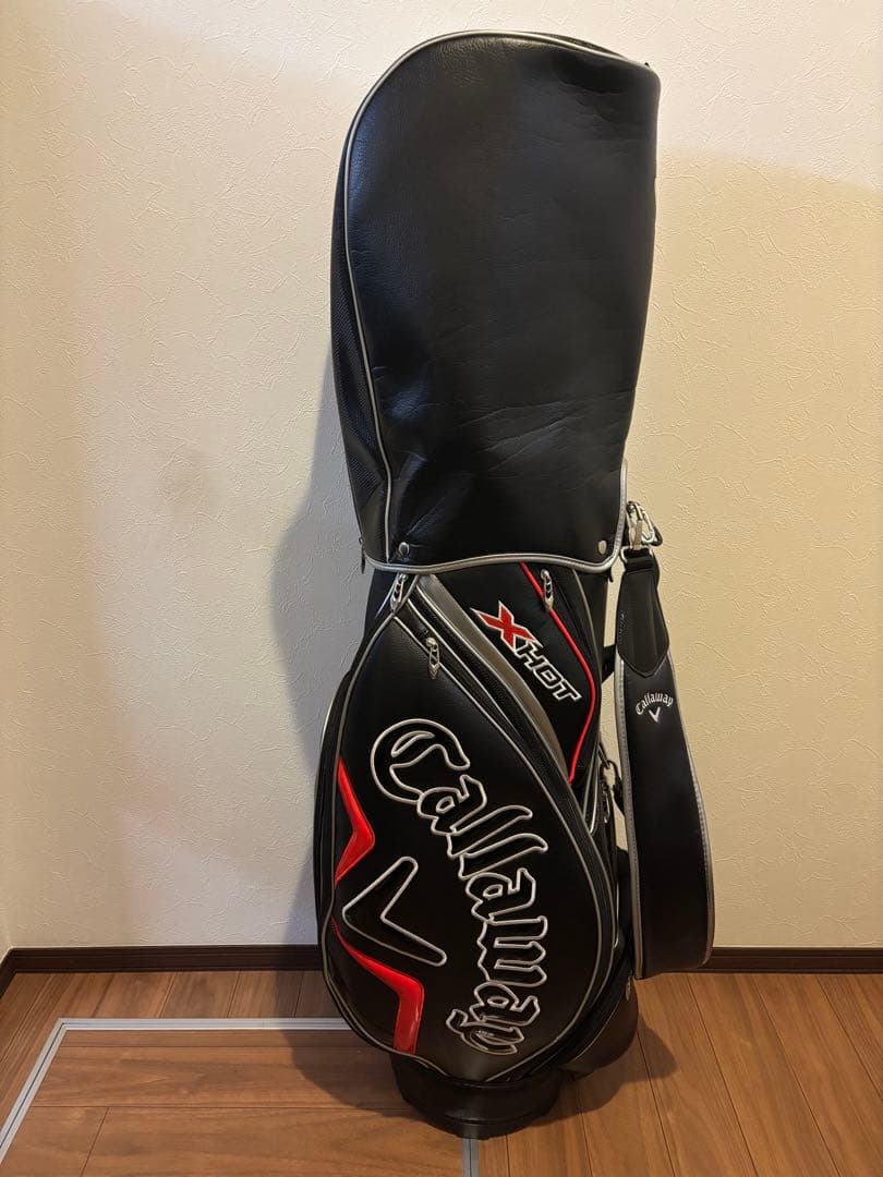 Callaway X Hot キャディバッグ ブラック/レッド