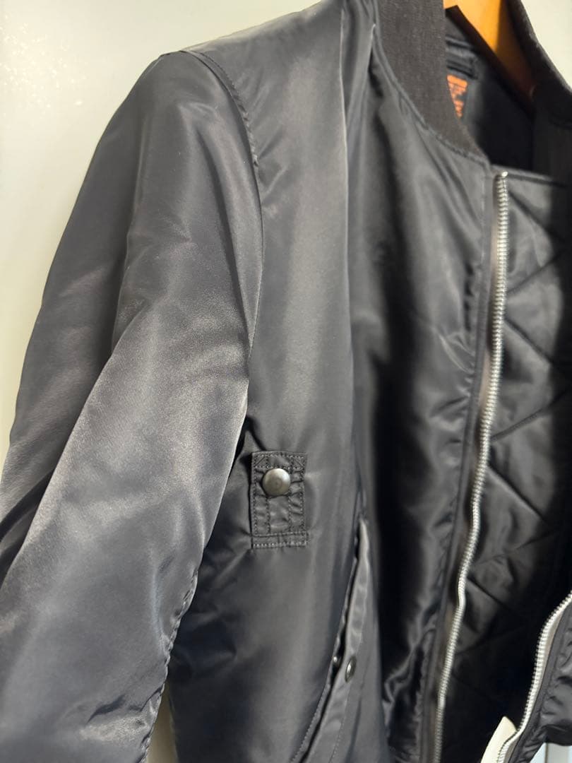 BUZZ RICKSON'S バズリクソンズBLACK MA-1 黒 サイズL