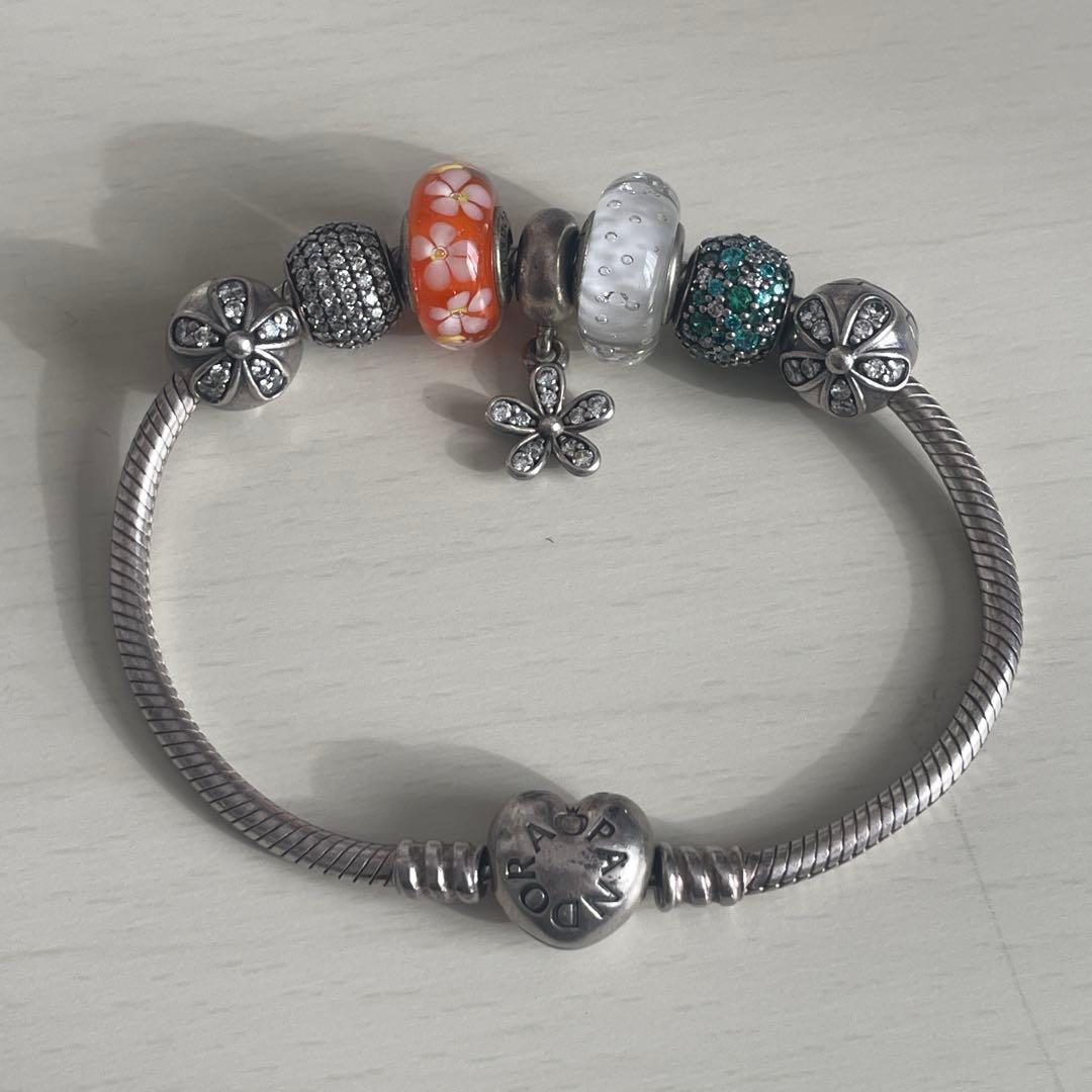 パンドラ　ブレスレット　パーツ