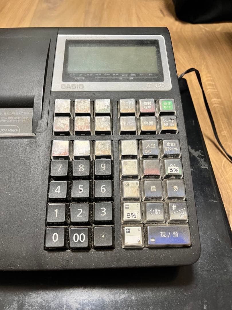CASIO TE-400 レジスター
