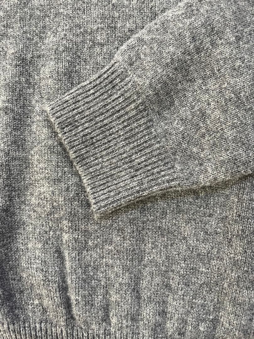 北欧暮らしの道具店　グレー ポロネック 長袖ニット　新品
