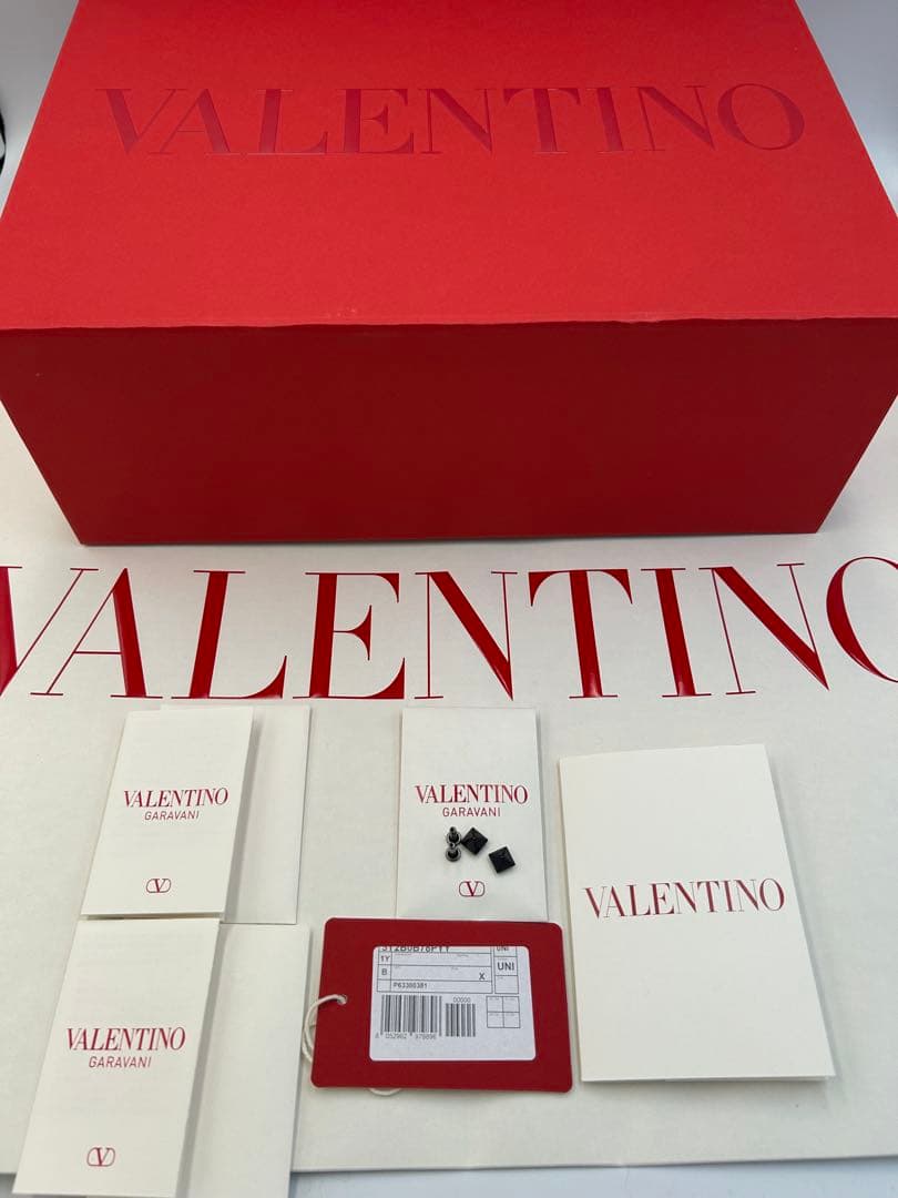 ヴァレンティノ VALENTINO キャンバスレザー　2WAYバッグ付属品完備