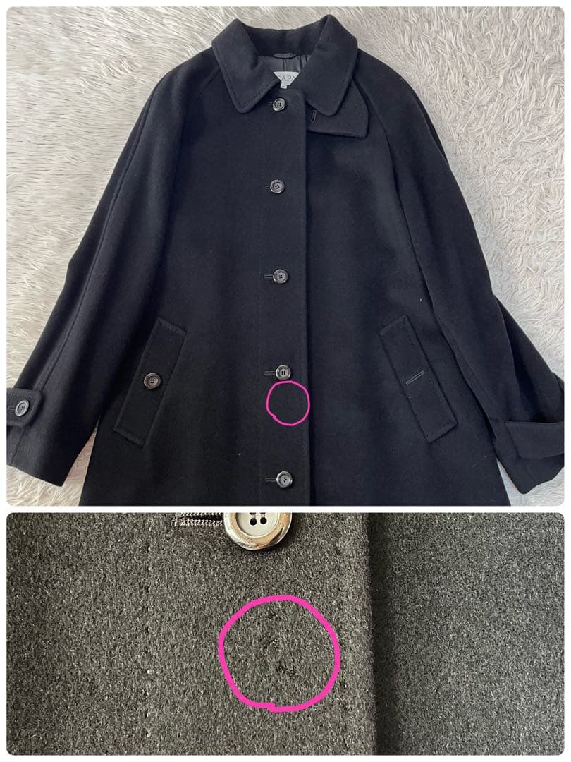 【新品未使用】スキャパ　アンゴラ混　ウール　ロングコート　フォーマルコート