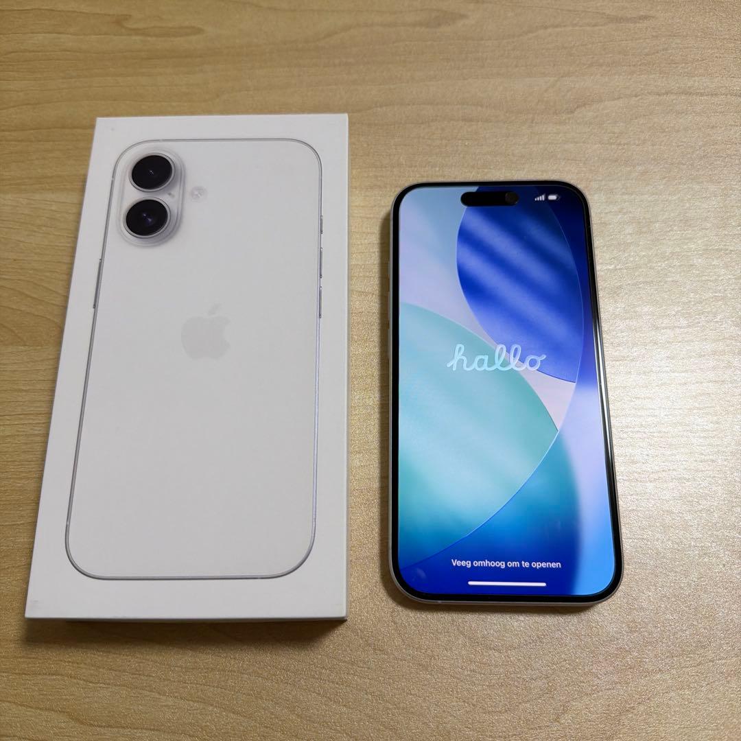 iPhone16 ホワイト128GB