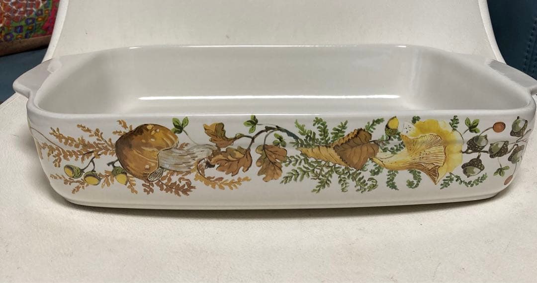 gien bakingdishプラッターシャンテールパターン