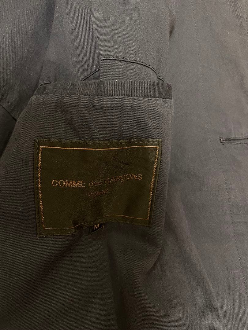 【超希少】　80s コムデギャルソンオム　ステンカラーコート　綿100%